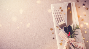 christmas, lunch, table, festive